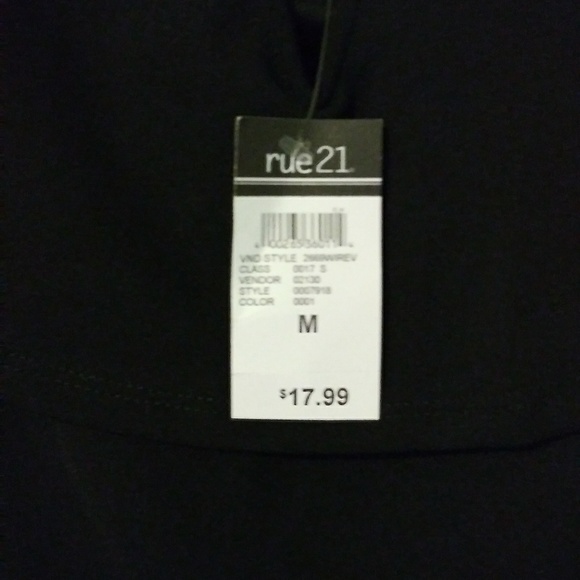 Rue 21 black bodysuit - Picture 5 of 5